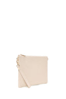 Women's Cream Long Chain Strap Clutch Bag | Derimod Women's Cream Long Chain Strap Clutch Bag | Derimod