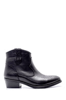 Women's Leather Cowboy Boots | Derimod Women's Leather Cowboy Boots | Derimod