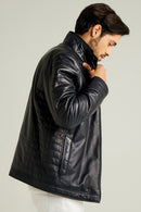 Ballet Men's Leather Jacket | Derimod Ballet Men's Leather Jacket | Derimod