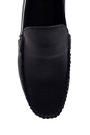 Men's Black Leather Casual Loafer | Derimod Men's Black Leather Casual Loafer | Derimod
