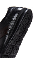 Erkek Siyah Deri Sneaker | Derimod Erkek Siyah Deri Sneaker | Derimod
