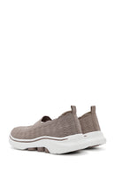 Derimod Zero Women's Mink Fabric Sneakers | Derimod Derimod Zero Women's Mink Fabric Sneakers | Derimod