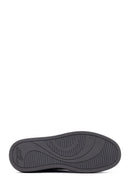 Erkek Siyah Bağcıklı Kalın Tabanlı Deri Sneaker | Derimod Erkek Siyah Bağcıklı Kalın Tabanlı Deri Sneaker | Derimod