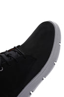 Skechers Men's Black Nubuck Boots | Derimod Skechers Men's Black Nubuck Boots | Derimod