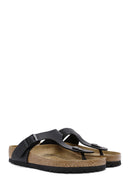Birkenstock Women's Black Flip Flops Gizeh Bf Slippers | Derimod Birkenstock Women's Black Flip Flops Gizeh Bf Slippers | Derimod