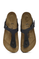 Birkenstock Women's Black Flip Flops Gizeh Bf Slippers | Derimod Birkenstock Women's Black Flip Flops Gizeh Bf Slippers | Derimod