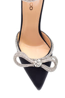 Women's Leather Bow Heeled Shoes | Derimod Women's Leather Bow Heeled Shoes | Derimod