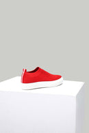 Red Fabric Women's Shoes | Derimod Red Fabric Women's Shoes | Derimod