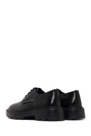 Men's Black Lace-up Leather Casual Shoes | Derimod Men's Black Lace-up Leather Casual Shoes | Derimod