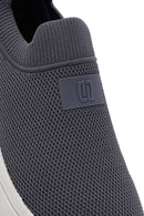 Derimod Zero Erkek Gri Kalın Tabanlı Kumaş Sneaker | Derimod Derimod Zero Erkek Gri Kalın Tabanlı Kumaş Sneaker | Derimod