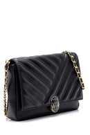 Women's Chain Detailed Shoulder Bag | Derimod Women's Chain Detailed Shoulder Bag | Derimod