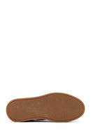 Erkek Bej Nubuk Deri Sneaker | Derimod Erkek Bej Nubuk Deri Sneaker | Derimod