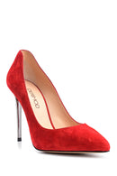 Kadın Süet Deri Stiletto | Derimod Kadın Süet Deri Stiletto | Derimod