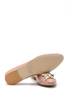 Women's Stone Ballerina | Derimod Women's Stone Ballerina | Derimod