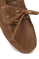 Woman Mink Suede Loafer | Derimod Woman Mink Suede Loafer | Derimod