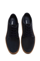 Men's Leather Suede Sneaker | Derimod Men's Leather Suede Sneaker | Derimod