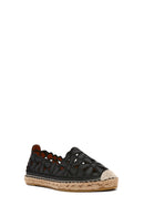 Women's Black Espadrille | Derimod Women's Black Espadrille | Derimod