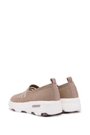 Derimod Zero Women's Beige Fabric Casual Sneakers | Derimod Derimod Zero Women's Beige Fabric Casual Sneakers | Derimod