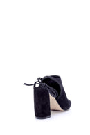Women's Suede Heeled Shoes | Derimod Women's Suede Heeled Shoes | Derimod