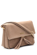 Women's Tassel Detailed Crossbody Bag | Derimod Women's Tassel Detailed Crossbody Bag | Derimod