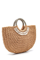 Women's Straw Handbag | Derimod Women's Straw Handbag | Derimod