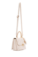 Women's Cream Long Strap Quilted Handbag | Derimod Women's Cream Long Strap Quilted Handbag | Derimod