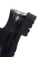 Men's Navy Blue Leather Casual Shoes | Derimod Men's Navy Blue Leather Casual Shoes | Derimod