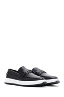 Men's Black Leather Loafer | Derimod Men's Black Leather Loafer | Derimod