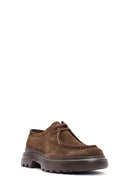 Men's Brown Lace-Up Suede Leather Casual Shoes | Derimod Men's Brown Lace-Up Suede Leather Casual Shoes | Derimod