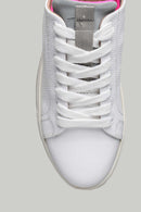 Beyaz Kadın Deri Sneaker | Derimod Beyaz Kadın Deri Sneaker | Derimod