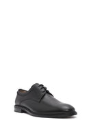 Men's Black Laced Leather Classic Shoes | Derimod Men's Black Laced Leather Classic Shoes | Derimod