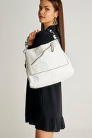 Women's Shoulder Bag with Zipper Detail | Derimod Women's Shoulder Bag with Zipper Detail | Derimod