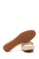 Women's Beige Leather Loafer | Derimod Women's Beige Leather Loafer | Derimod