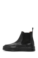 Men's Black Leather Chelsea Sports Boots | Derimod Men's Black Leather Chelsea Sports Boots | Derimod