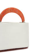 Women's Cream Long Strap Mini Handbag | Derimod Women's Cream Long Strap Mini Handbag | Derimod