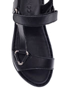 Women's Leather Comfort Sandals | Derimod Women's Leather Comfort Sandals | Derimod
