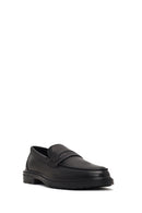 Men's Black Leather Casual Loafer | Derimod Men's Black Leather Casual Loafer | Derimod