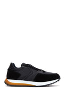 Erkek Deri Süet Detaylı Sneaker | Derimod Erkek Deri Süet Detaylı Sneaker | Derimod