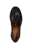Geox Kadın Siyah Spherica Ec1 Deri Maskülen Loafer | Derimod Geox Kadın Siyah Spherica Ec1 Deri Maskülen Loafer | Derimod