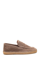 Erkek Deri Süet Espadril | Derimod Erkek Deri Süet Espadril | Derimod