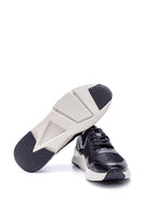 ERKEK YÜKSEK TABANLI DERİ SNEAKER | Derimod ERKEK YÜKSEK TABANLI DERİ SNEAKER | Derimod