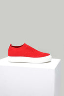 Red Fabric Women's Shoes | Derimod Red Fabric Women's Shoes | Derimod