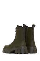 Women's Leather Zipper Boots | Derimod Women's Leather Zipper Boots | Derimod