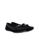 Tokalı Kadın Süet Loafer | Derimod Tokalı Kadın Süet Loafer | Derimod
