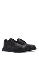 Men's Black Lace-up Leather Casual Shoes | Derimod Men's Black Lace-up Leather Casual Shoes | Derimod