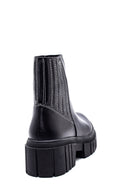 Women's Leather Thick Soled Boots | Derimod Women's Leather Thick Soled Boots | Derimod