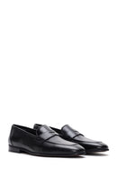 Erkek Siyah Deri Klasik Loafer | Derimod Erkek Siyah Deri Klasik Loafer | Derimod