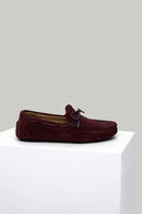 Printed Men's Leather Loafer | Derimod Printed Men's Leather Loafer | Derimod