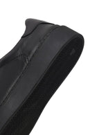 Men's Black Lace-Up Leather Sneaker | Derimod Men's Black Lace-Up Leather Sneaker | Derimod