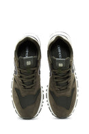 Erkek Haki Süet Deri Sneaker | Derimod Erkek Haki Süet Deri Sneaker | Derimod